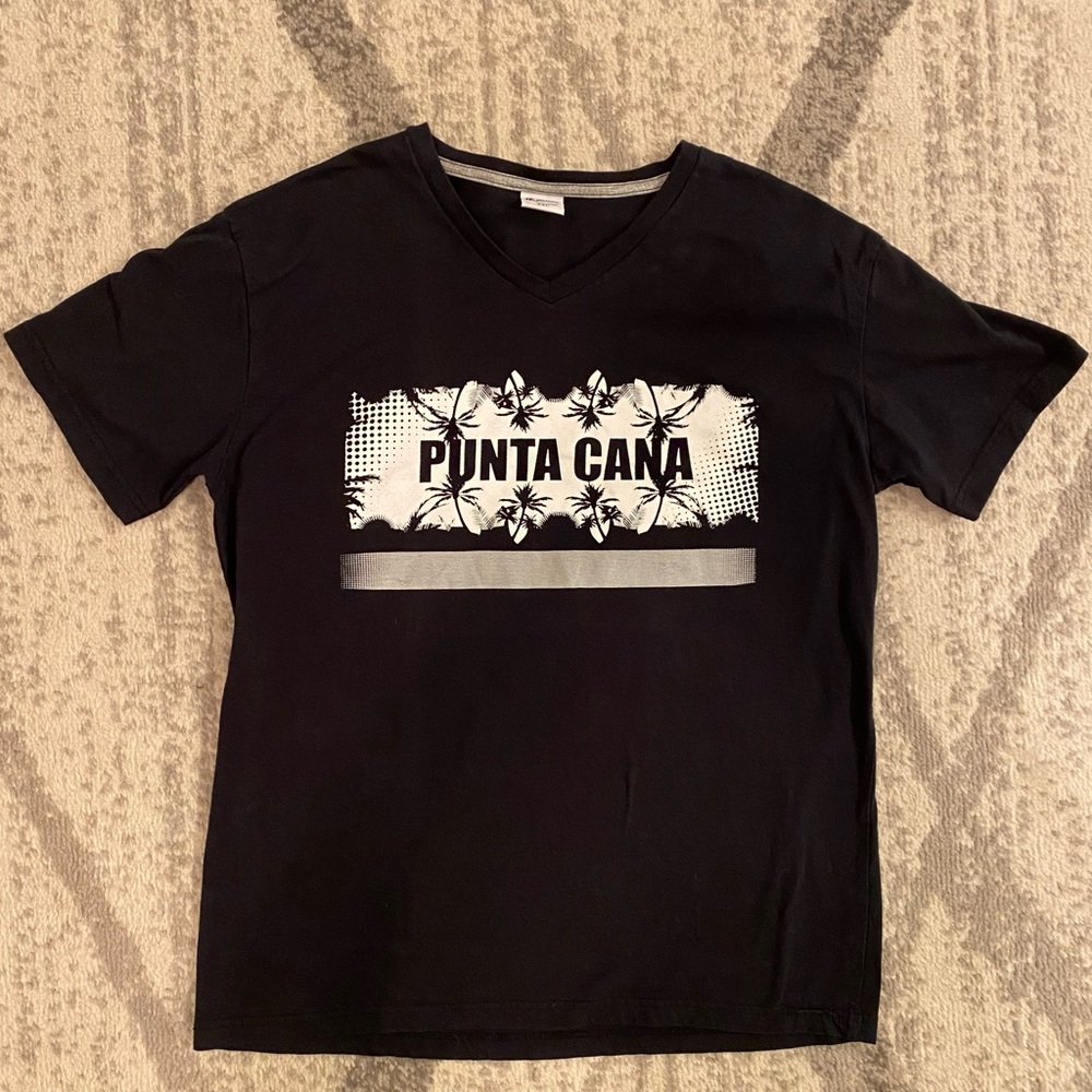 Punta Cana Ocean Dream Men’s XXL Black T-shirt